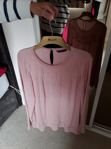 Marks and spenser blouse pink - marks,