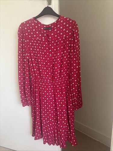 Marks and spencer red dress - spencer,